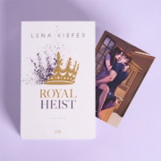 Buchcover und Innenansicht für das Buch: Royal Heist