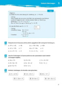 Buchcover und Innenansicht für das Buch: 10-Minuten-Training Mathematik Gleichungen lösen 7. - 10. Klasse