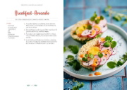 Buchcover und Innenansicht für das Buch: Das Airfryer-Kochbuch: Vegetarisch