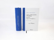 Buchcover und Innenansicht für das Buch: Logisch-Philosophische Abhandlung · Tractatus Logico-Philosophicus. Kritische Ausgabe
