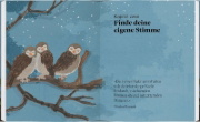 Buchcover und Innenansicht für das Buch: Be more owl