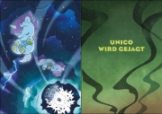 Buchcover und Innenansicht für das Buch: Unico: Hunted: An Original Manga