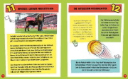 Buchcover und Innenansicht für das Buch: 100 Dinge, die du als Fußball-Fan wissen musst