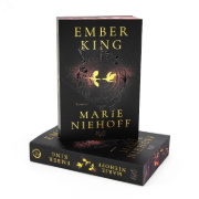 Buchcover und Innenansicht für das Buch: Ember King