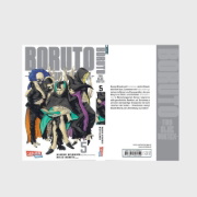 Buchcover und Innenansicht für das Buch: Boruto -Two Blue Vortex-