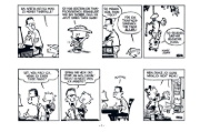 Buchcover und Innenansicht für das Buch: The Calvin and Hobbes Portable Compendium Set 1