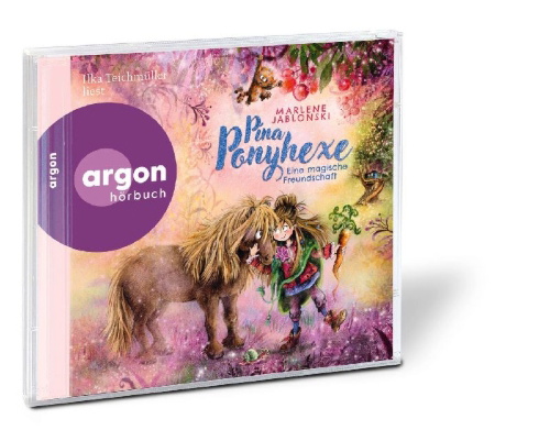 Buchcover und Innenansicht für das Buch: Pina Ponyhexe - Eine magische Freundschaft