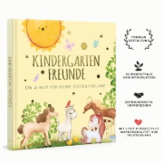 Buchcover und Innenansicht für das Buch: Kindergartenfreunde - PFERDE