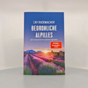 Buchcover und Innenansicht für das Buch: Bedrohliche Alpilles