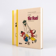 Buchcover und Innenansicht für das Buch: Die Bibliothek der Comic-Klassiker: Fix und Foxi