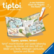 Buchcover und Innenansicht für das Buch: tiptoi® Wieso? Weshalb? Warum? - Tiere im Zoo