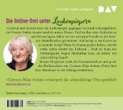 Buchcover und Innenansicht für das Buch: Fertig ist die Laube. Die Online-Omi gärtnert
