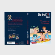 Buchcover und Innenansicht für das Buch: Die drei ??? Kids: Strand der Gefahren - Dreifachband