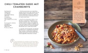 Buchcover und Innenansicht für das Buch: Pastasaucen magisch kreativ