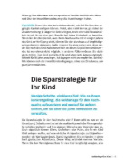 Buchcover und Innenansicht für das Buch: Mehr Geld für Eltern