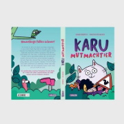 Buchcover und Innenansicht für das Buch: Karu Mutmachtier