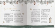 Buchcover und Innenansicht für das Buch: Erzähl mir von deinem Weihnachten