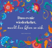 Buchcover und Innenansicht für das Buch: Lebe das Leben