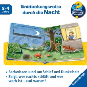 Buchcover und Innenansicht für das Buch: Wieso? Weshalb? Warum? junior, Band 28: Wenn es dunkel wird