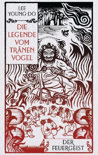Buchcover und Innenansicht für das Buch: The Bird that Drinks Tears - Trickster Fire, Book 3