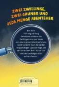 Buchcover und Innenansicht für das Buch: Die Jagd nach dem magischen Detektivkoffer, Band 4: Achtung, Raubritter!