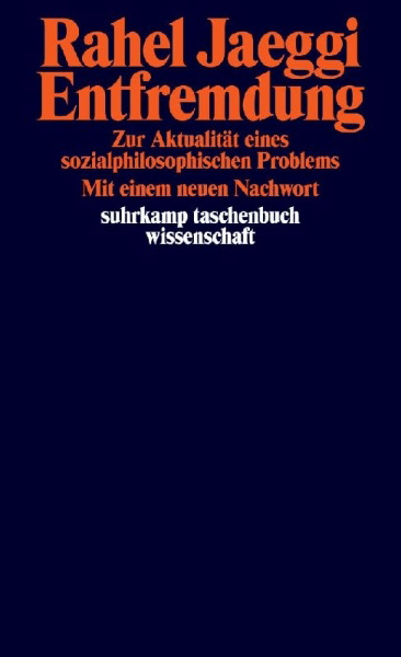 Buchcover und Innenansicht für das Buch: Entfremdung