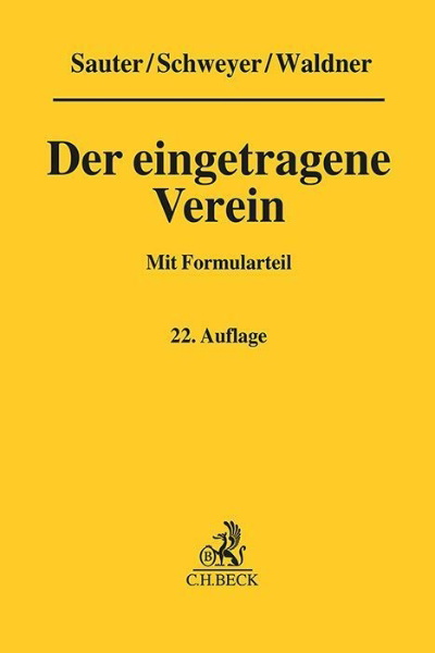 Buchcover und Innenansicht für das Buch: Der eingetragene Verein