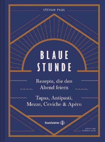 Buchcover und Innenansicht für das Buch: Blaue Stunde