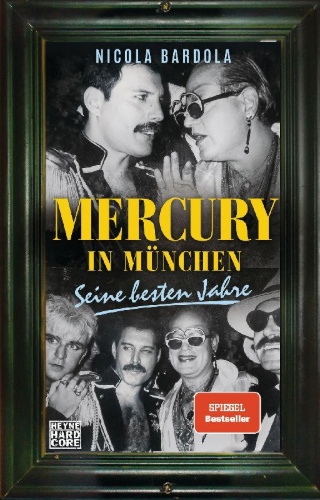 Buchcover und Innenansicht für das Buch: Mercury in München