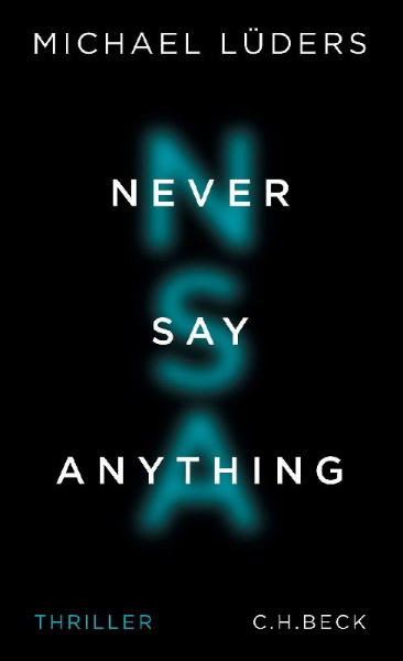 Buchcover und Innenansicht für das Buch: Never Say Anything