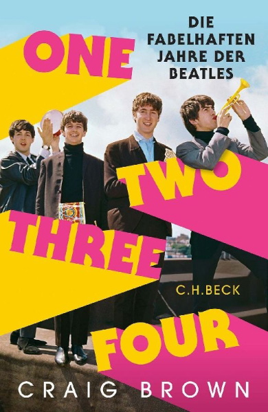 Buchcover und Innenansicht für das Buch: One Two Three Four. The Beatles in Time