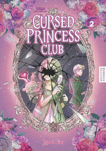 Buchcover und Innenansicht für das Buch: Cursed Princess Club 02