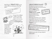Buchcover und Innenansicht für das Buch: Das ungeheimste Tagebuch der Welt!, Band 1: Wie mein bescheuerter Bruder Klassensprecher in meiner Klasse wurde ¿