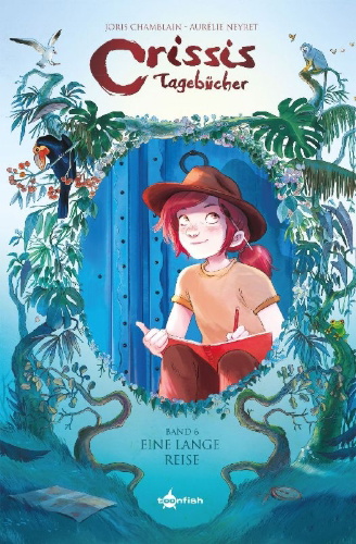 Buchcover und Innenansicht für das Buch: Les Carnets de Cerise 6