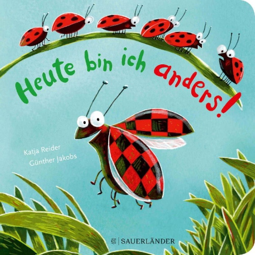 Buchcover und Innenansicht für das Buch: Heute bin ich anders!