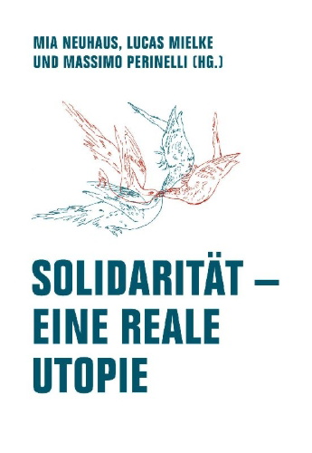 Buchcover und Innenansicht für das Buch: Solidarität - Eine reale Utopie