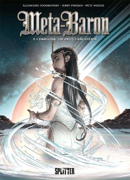 Buchcover und Innenansicht für das Buch: Meta-Baron. Band 8