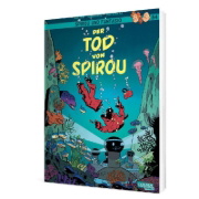 Buchcover und Innenansicht für das Buch: La Mort de Spirou