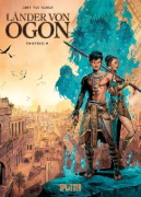 Buchcover und Innenansicht für das Buch: Terres d'Ogon 4