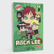 Buchcover und Innenansicht für das Buch: Rock Lee no Seishun Full Power Ninden