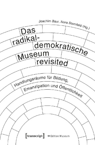 Buchcover und Innenansicht für das Buch: Das radikaldemokratische Museum revisited
