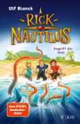 Buchcover und Innenansicht für das Buch: Rick Nautilus - Angriff der Haie