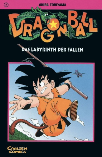 Buchcover und Innenansicht für das Buch: Dragon Ball 07. Das Labyrinth der Fallen