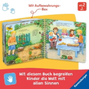 Buchcover und Innenansicht für das Buch: Mein großes Magnetbuch - Wer füttert wen?