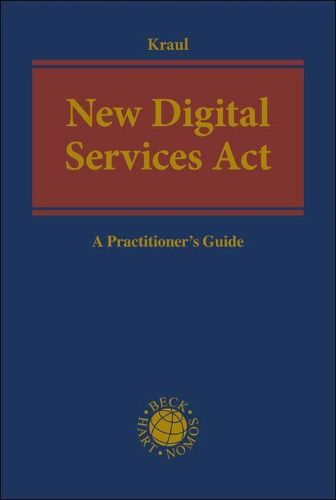 Buchcover und Innenansicht für das Buch: New Digital Services Act