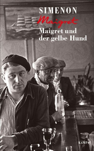 Buchcover und Innenansicht für das Buch: Le chien jaune