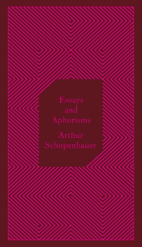 Buchcover und Innenansicht für das Buch: Essays and Aphorisms