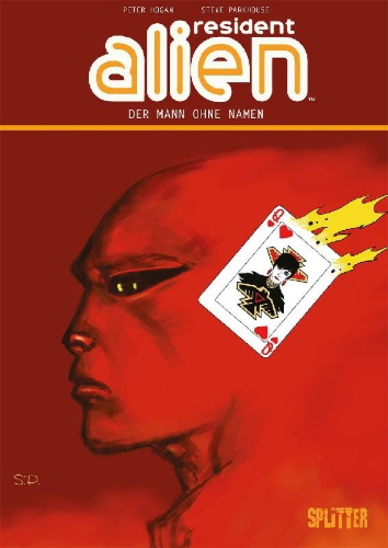 Buchcover und Innenansicht für das Buch: Resident Alien. Band 4