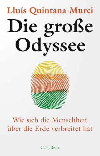 Buchcover und Innenansicht für das Buch: Le Peuple des Humains. Sur les traces génétiques des migrations, métissages et adaptions.