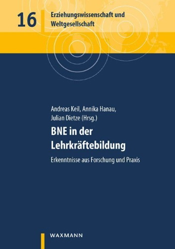 Buchcover und Innenansicht für das Buch: BNE in der Lehrkräftebildung